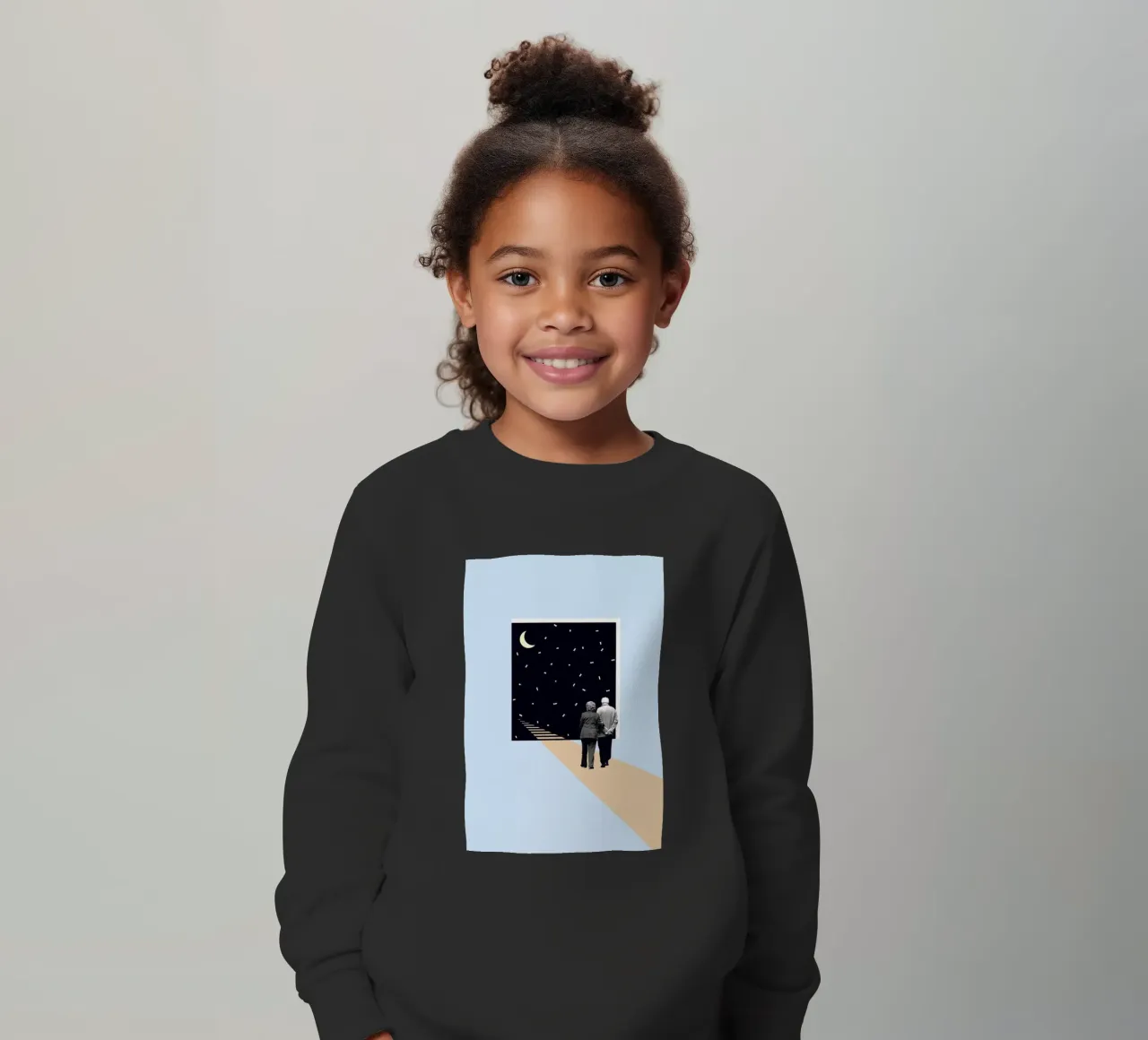 E is for End of the Line felpa bambino da Maarten Léon