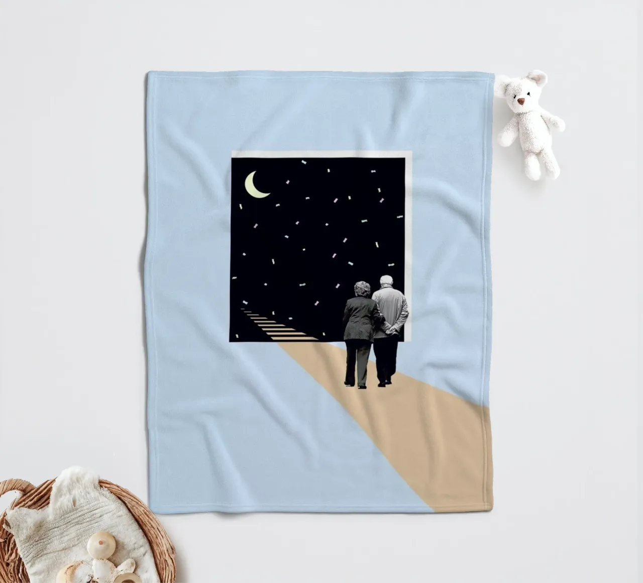 E is for End of the Line coperta in pile da Maarten Léon