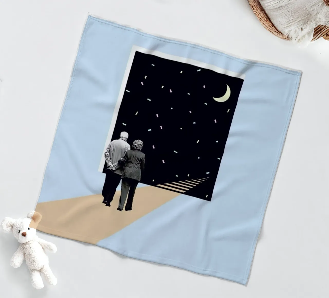 E is for End of the Line coperta in pile da Maarten Léon