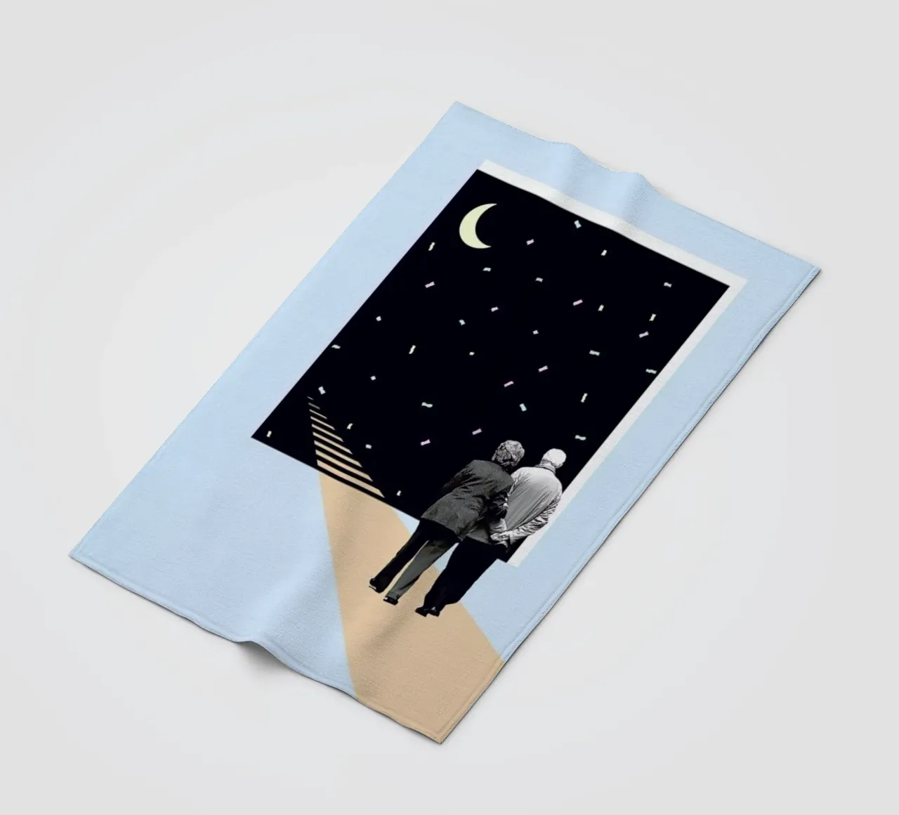 E is for End of the Line coperta in pile da Maarten Léon