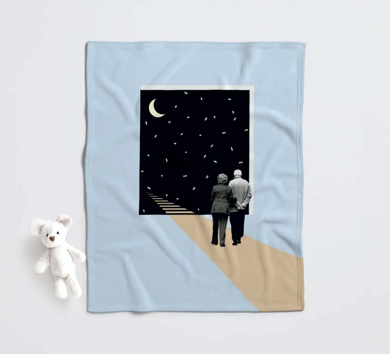 E is for End of the Line coperta in pile da Maarten Léon