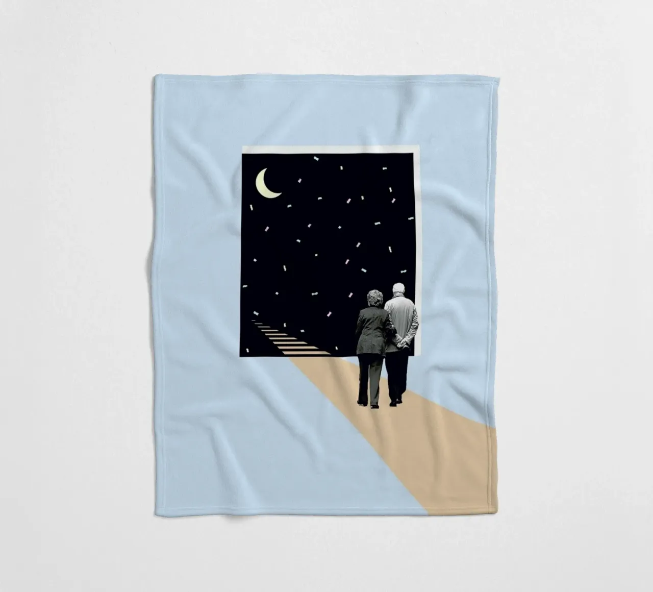 E is for End of the Line coperta in pile da Maarten Léon