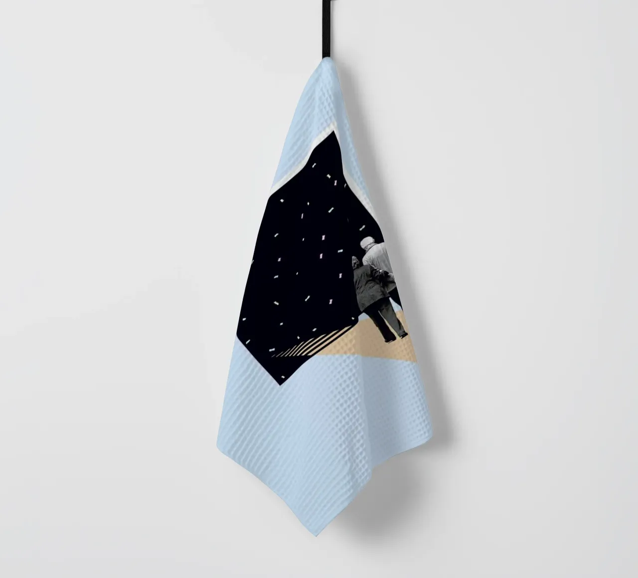 E is for End of the Line canovaccio da cucina da Maarten Léon