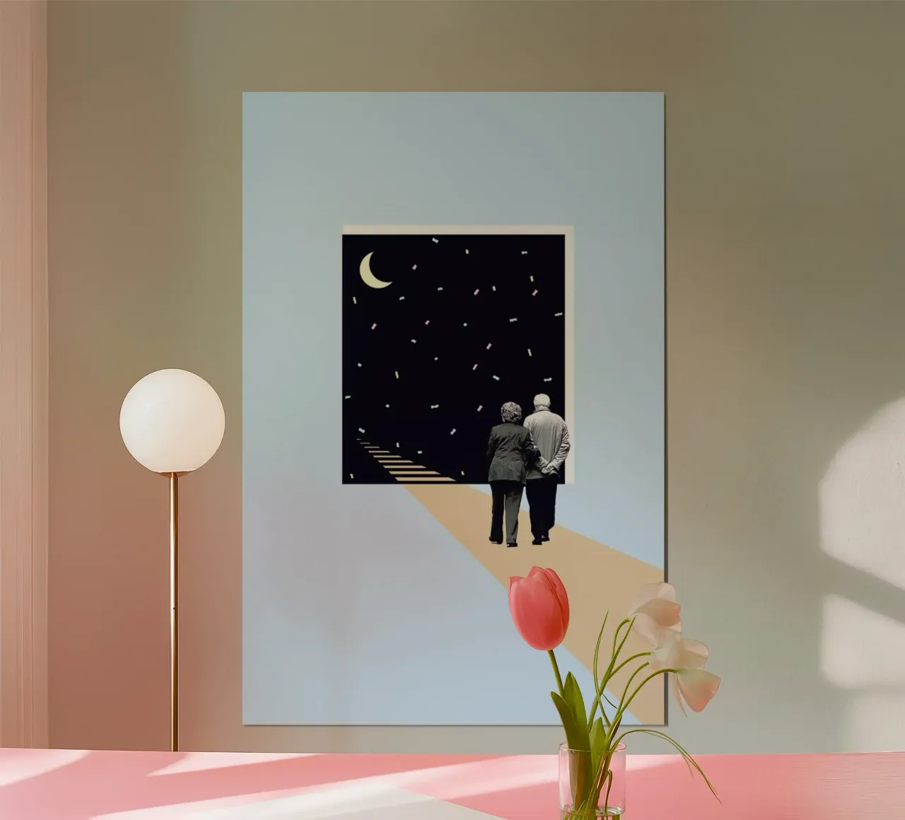 E is for End of the Line carta hahnemühle da Maarten Léon