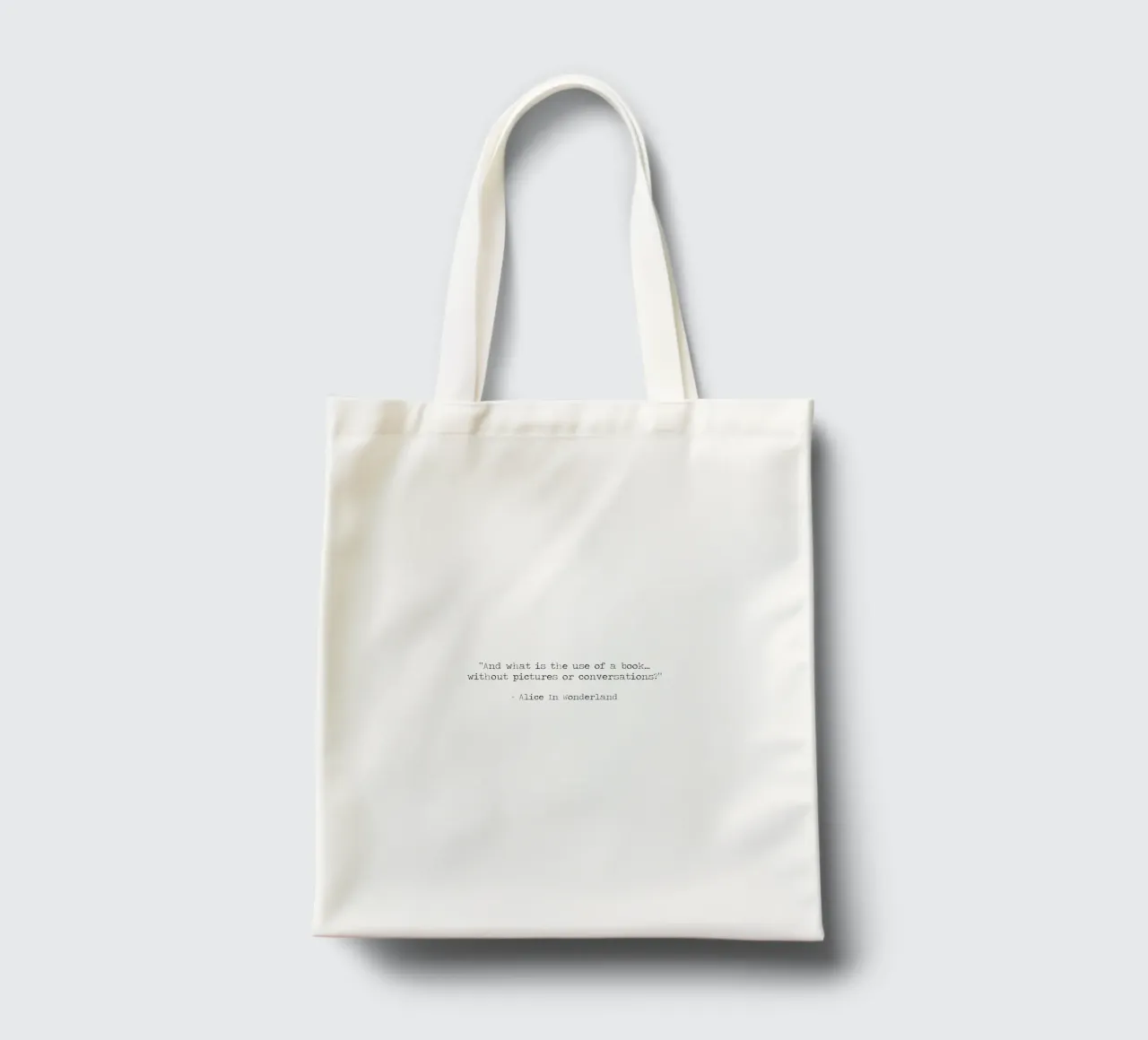 what is the use of a book without pictures Alice Wonderland tote bag by Summer Soul Co. - Quotes