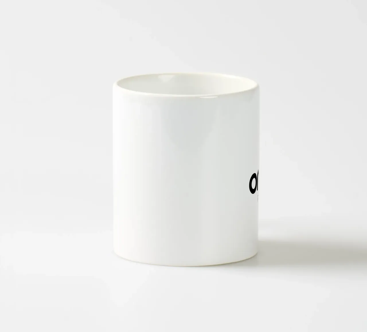 In Omnia Paratus Tipografia moderna e minimalista tazza in ceramica da YV TYPOGRAPHY