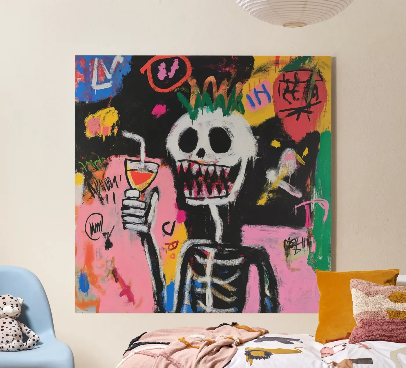 Drinks and Bones Acryl-Glas von Art Center