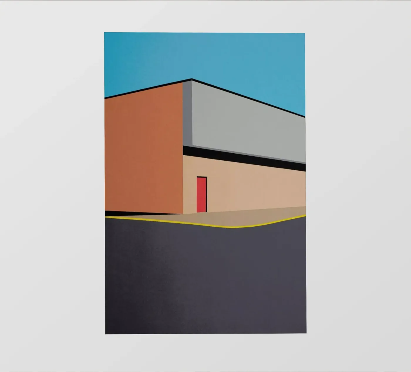 Warehouse pellicola backlit da Rosi Feist