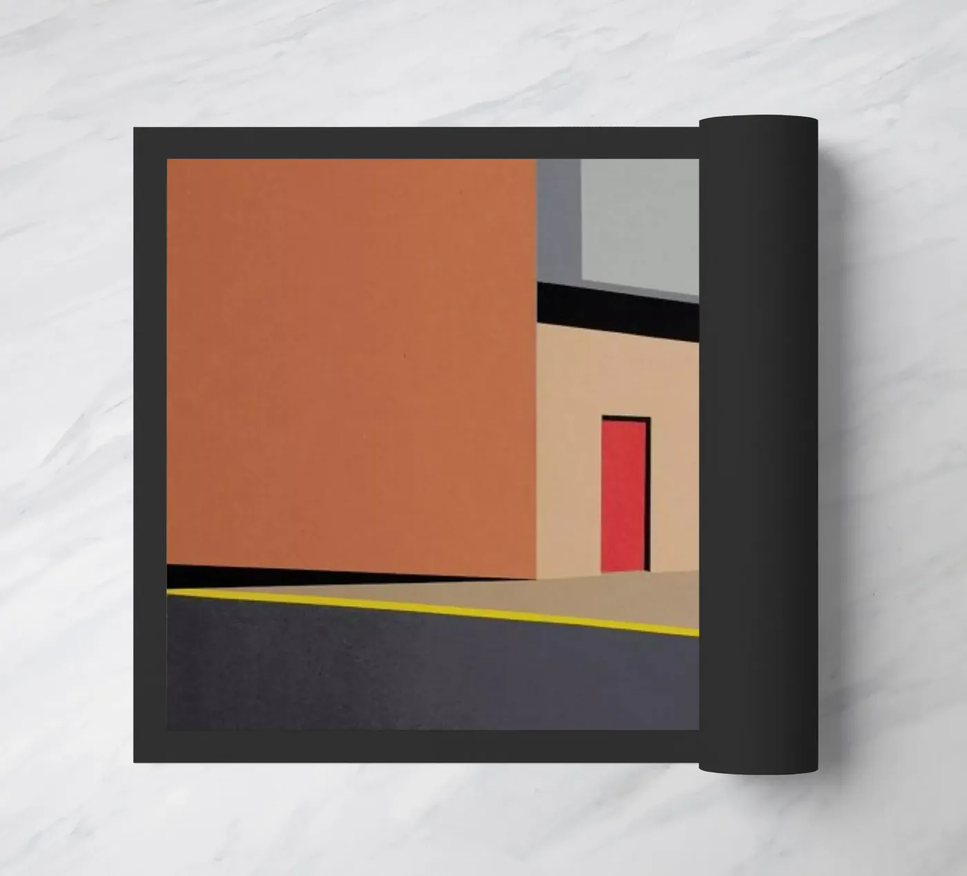 Warehouse deurmat van Rosi Feist