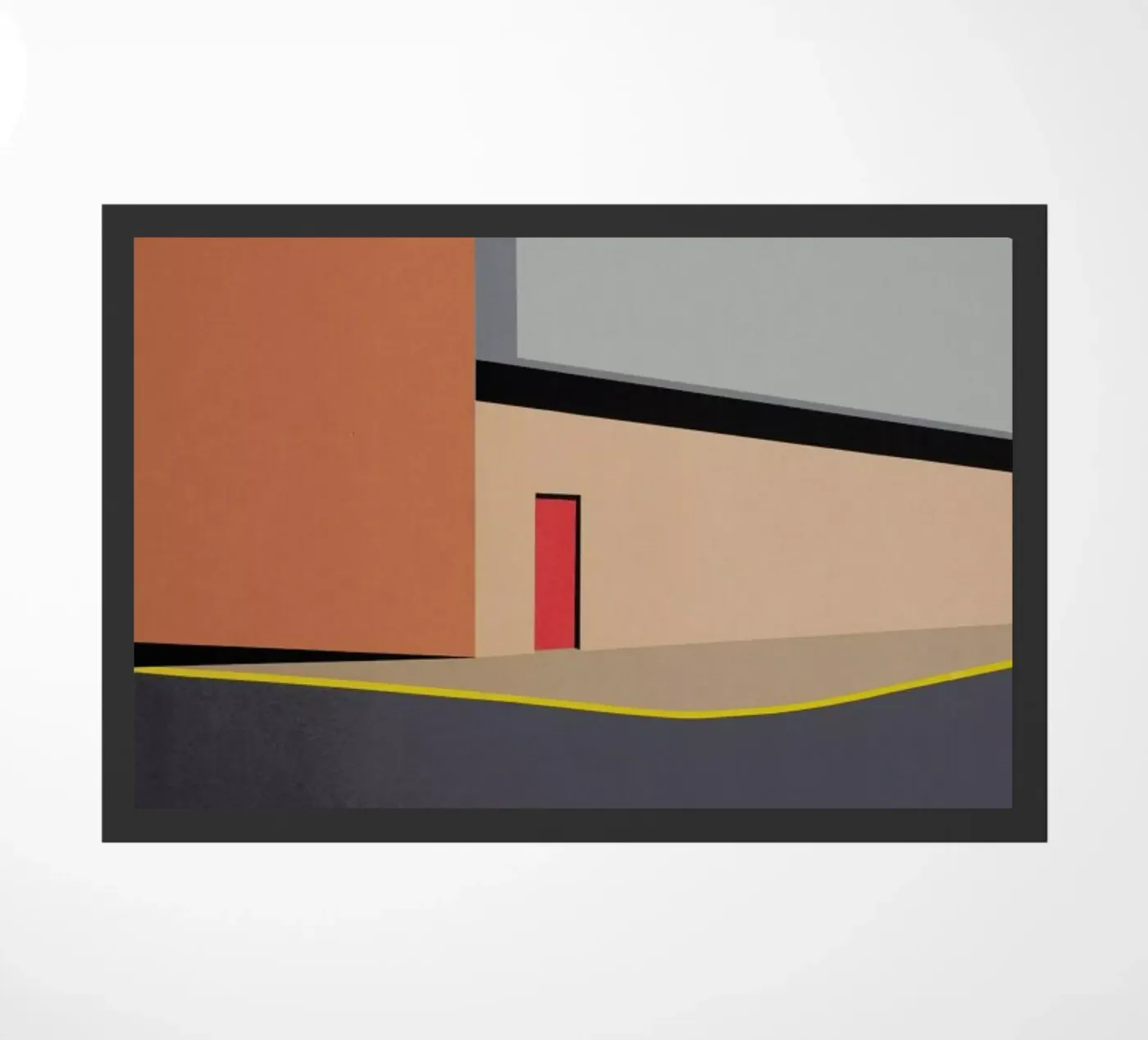 Warehouse deurmat van Rosi Feist