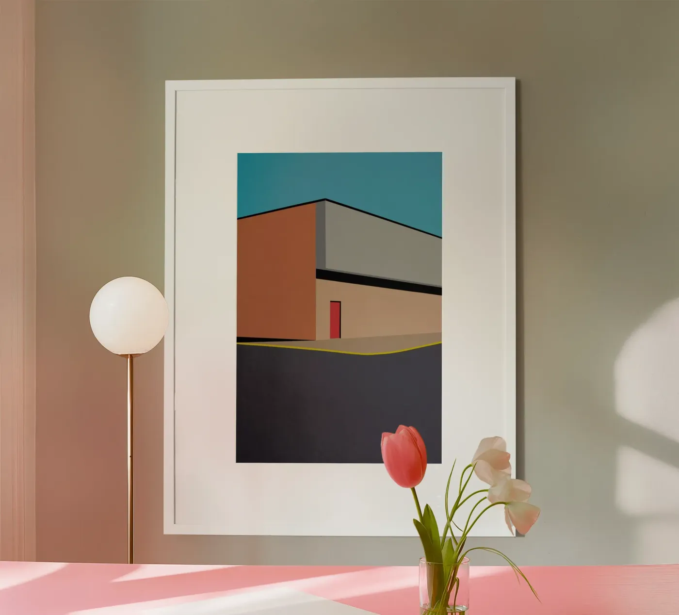 Warehouse poster by Rosi Feist