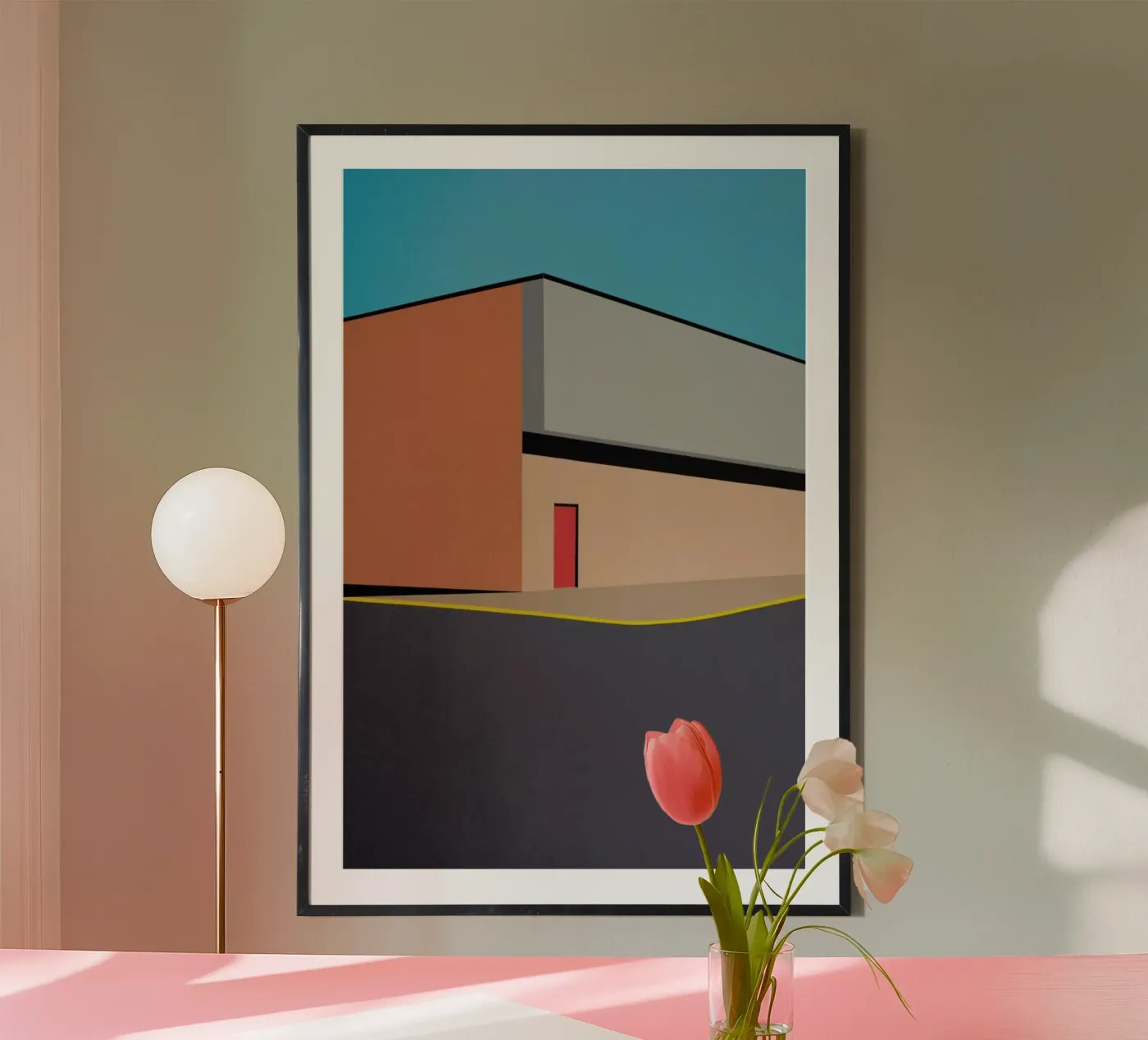 Warehouse poster by Rosi Feist