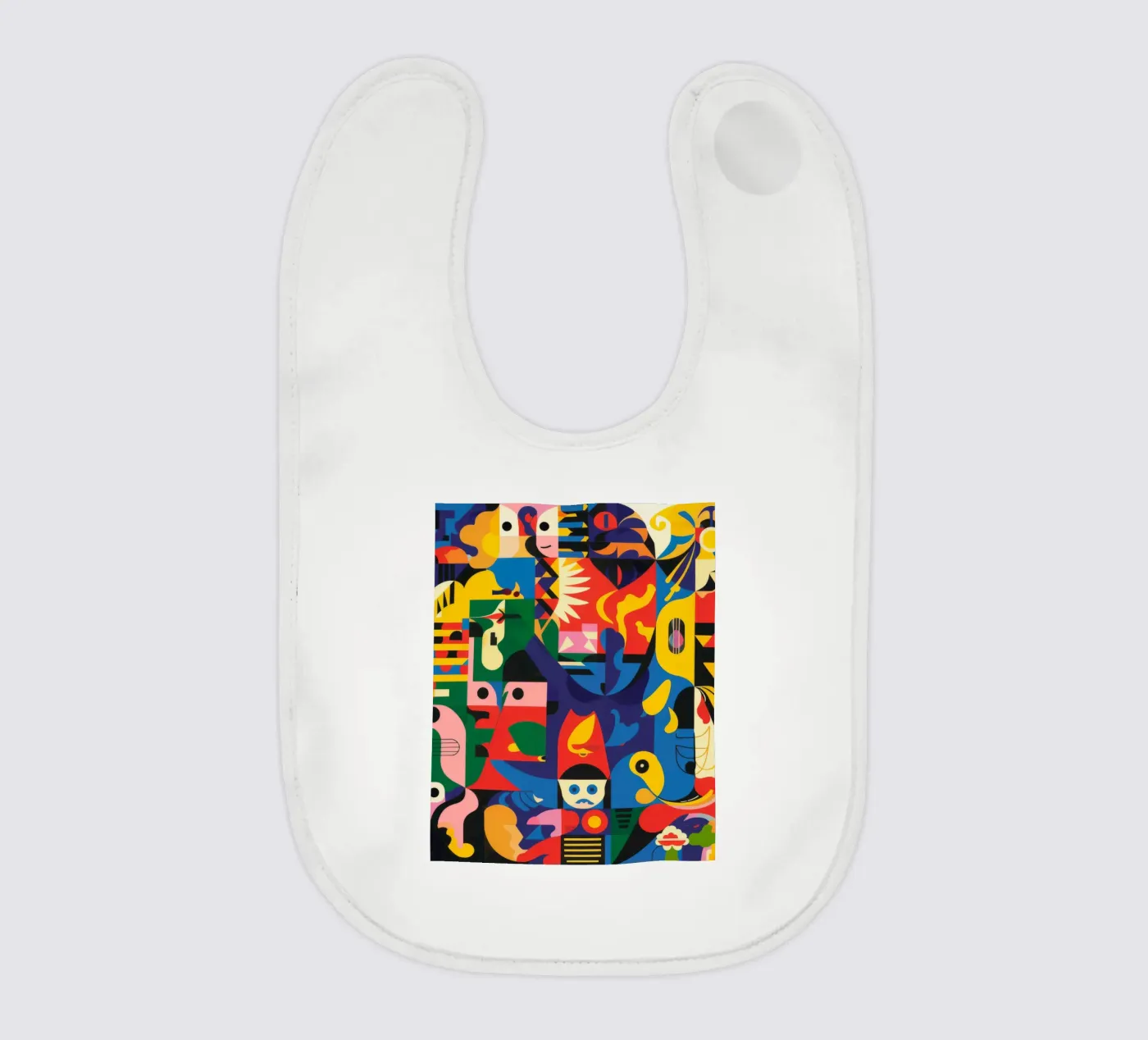 Vivid Patterns baby bib by Monarco Virtuoso