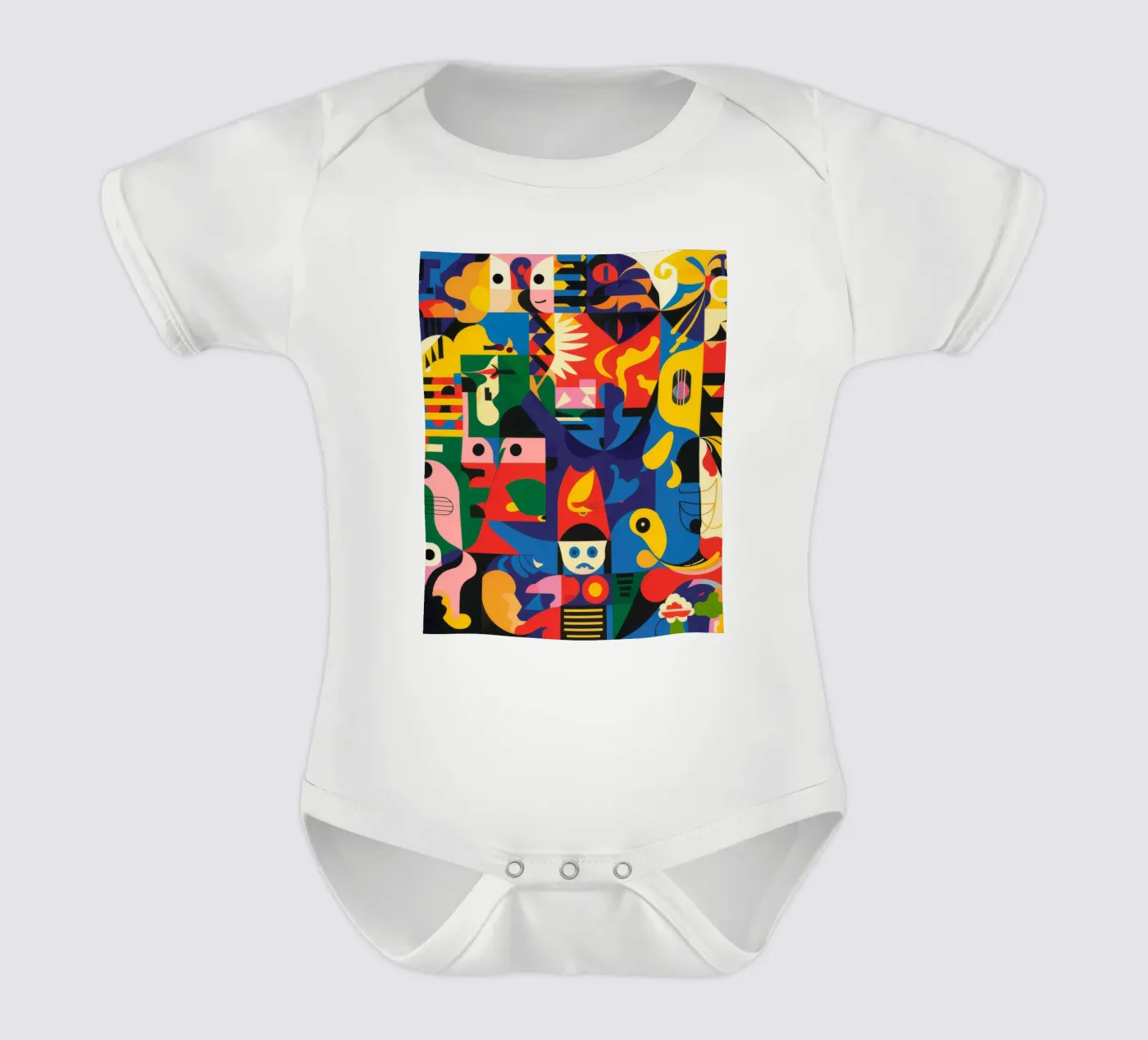 Motifs vifs body bébé de Monarco Virtuoso