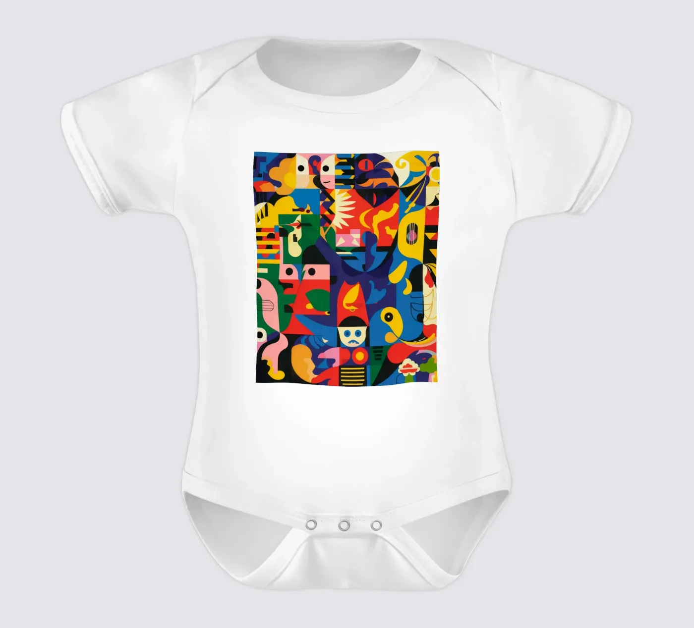 Motifs vifs body bébé de Monarco Virtuoso