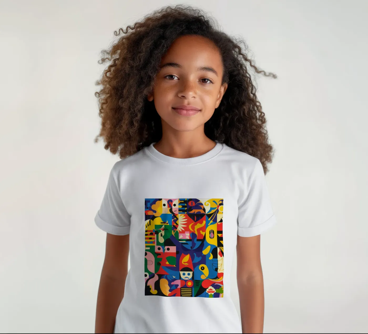 Vivid Patterns kids t-shirt by Monarco Virtuoso