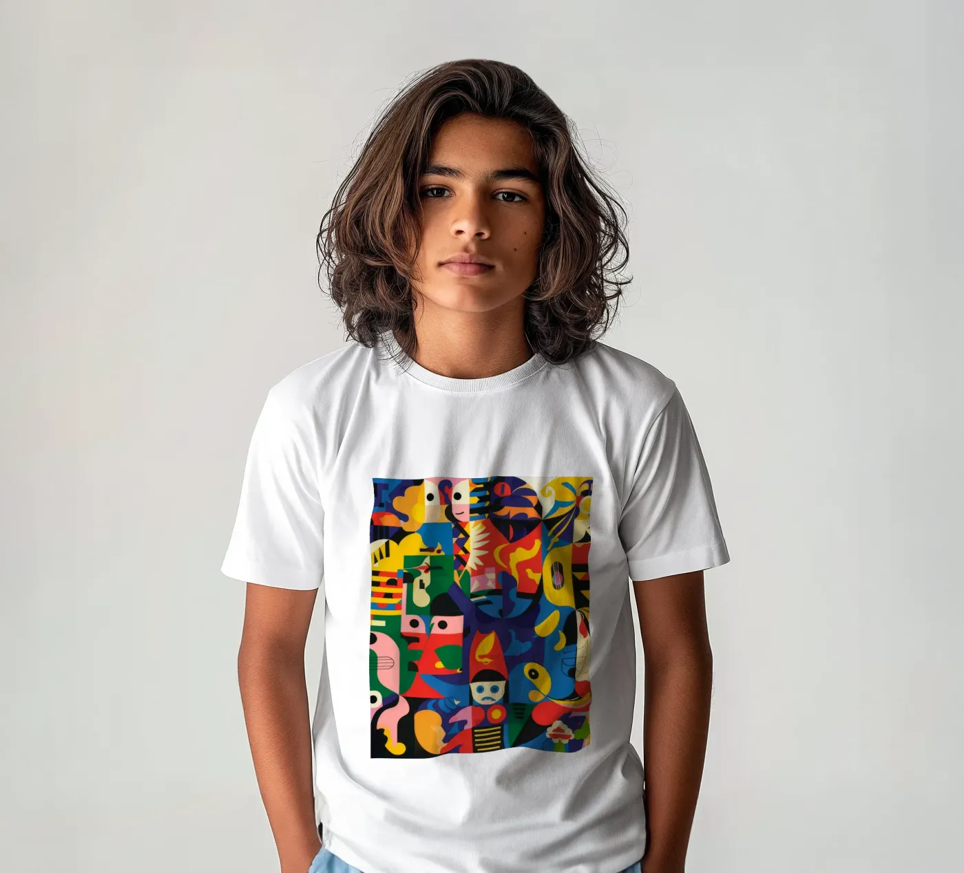 Vivid Patterns kids t-shirt by Monarco Virtuoso