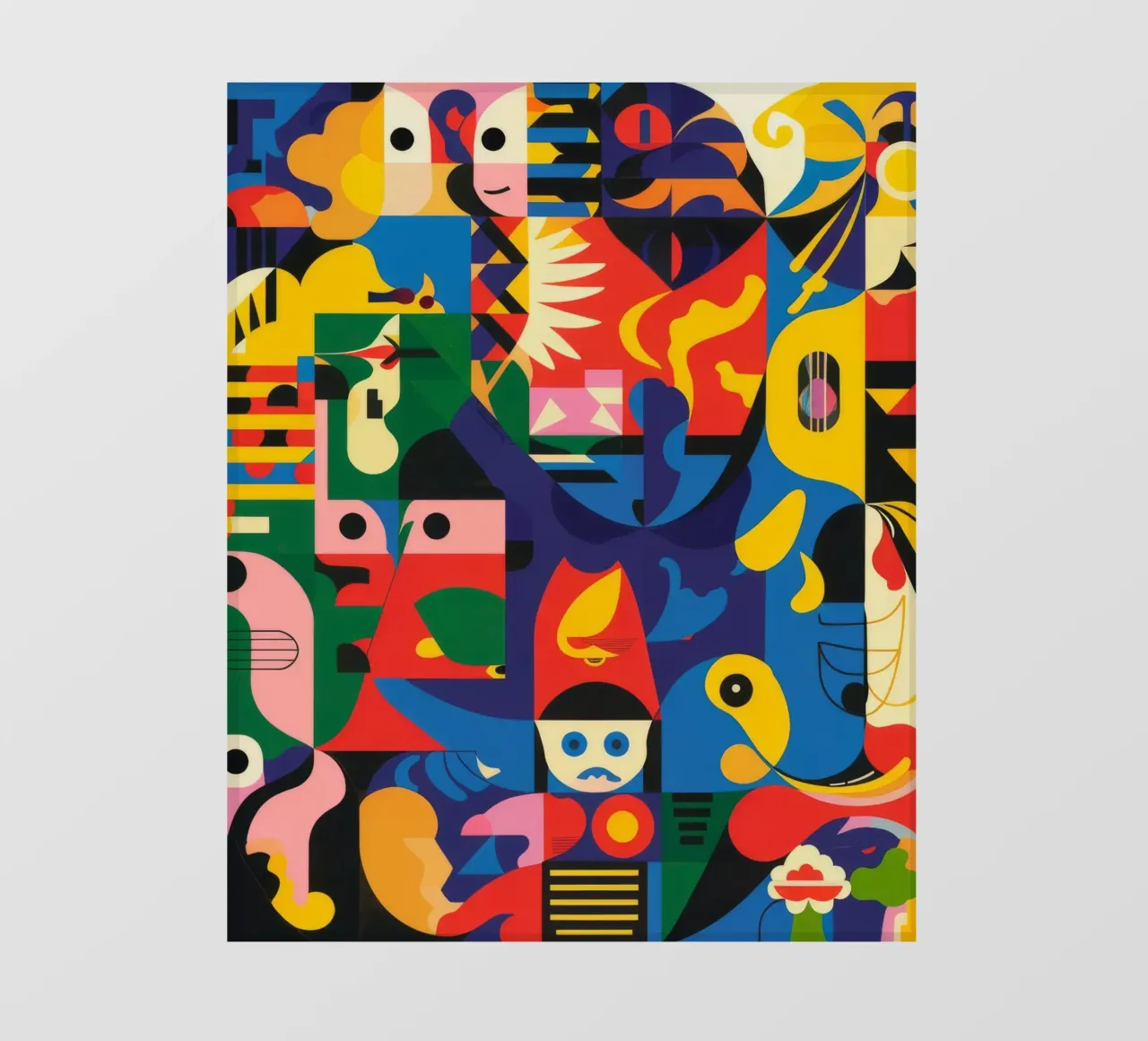 Levendige patronen fotobehang van Monarco Virtuoso