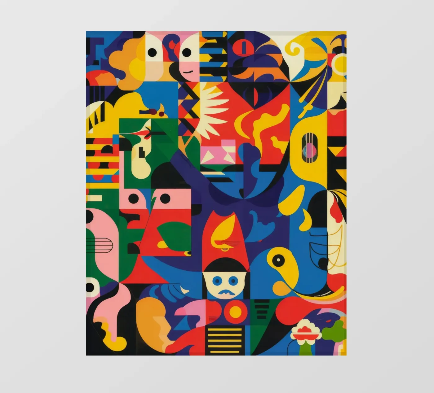 Levendige patronen fotobehang van Monarco Virtuoso