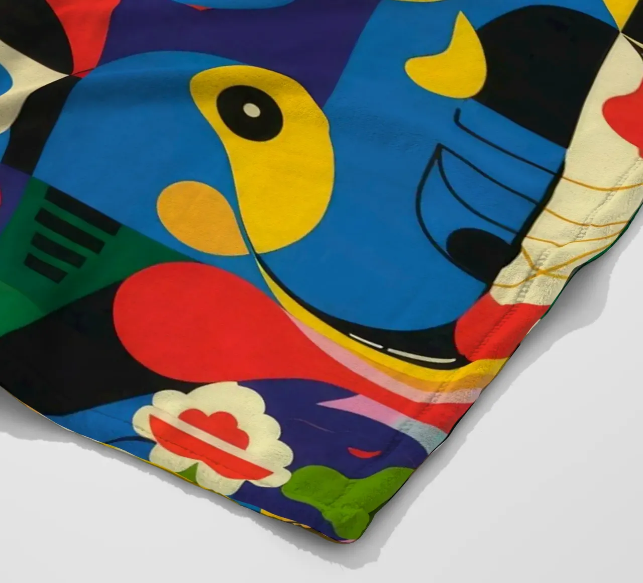 Vivid Patterns fleece blanket by Monarco Virtuoso