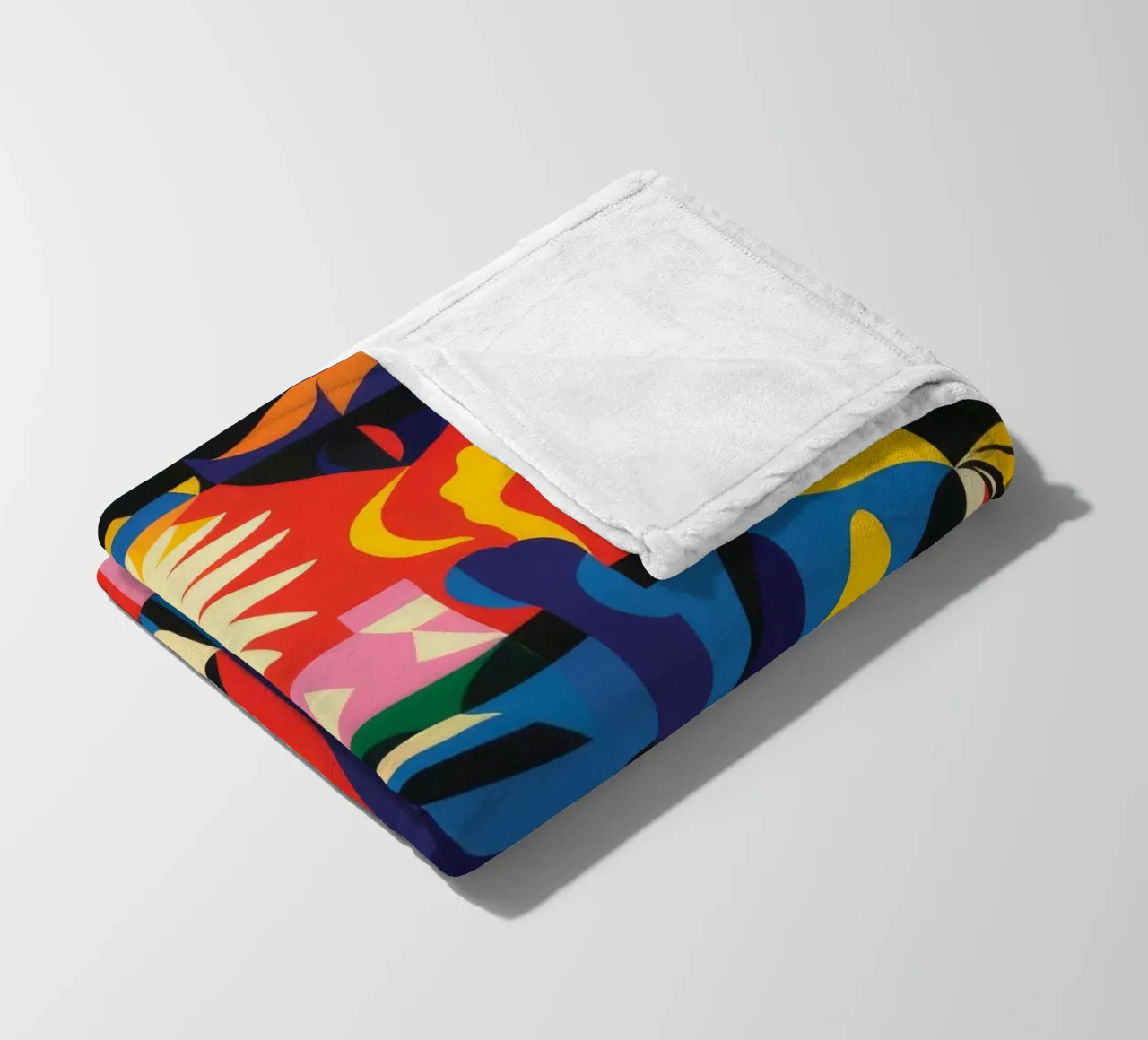 Vivid Patterns fleece blanket by Monarco Virtuoso