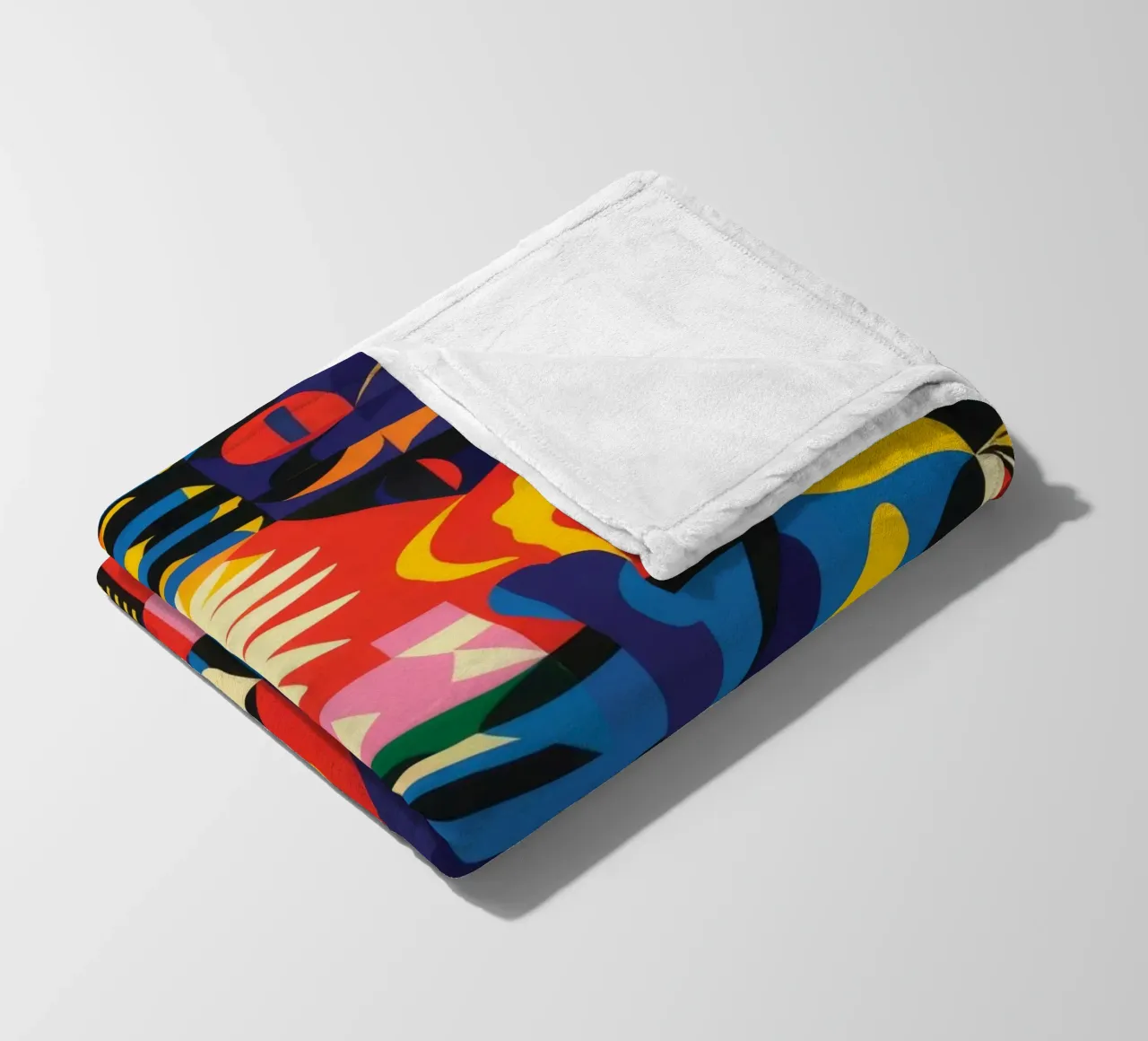 Vivid Patterns fleece blanket by Monarco Virtuoso