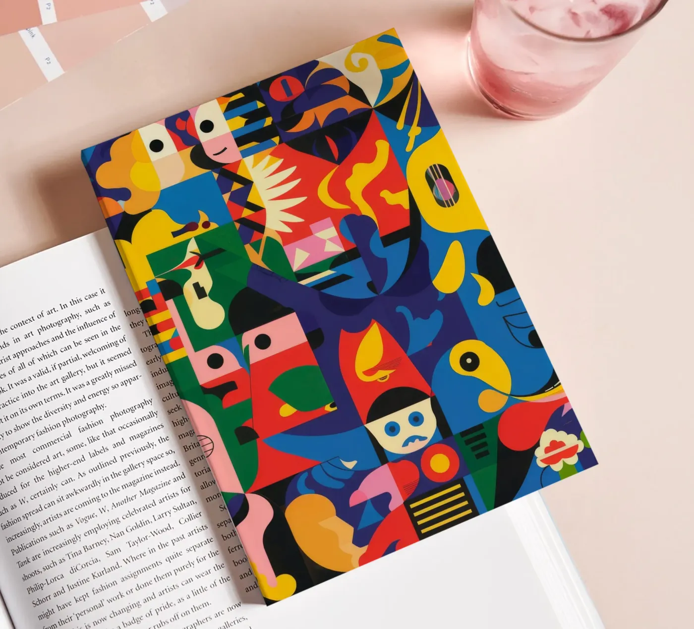 Vivid Patterns notebook by Monarco Virtuoso