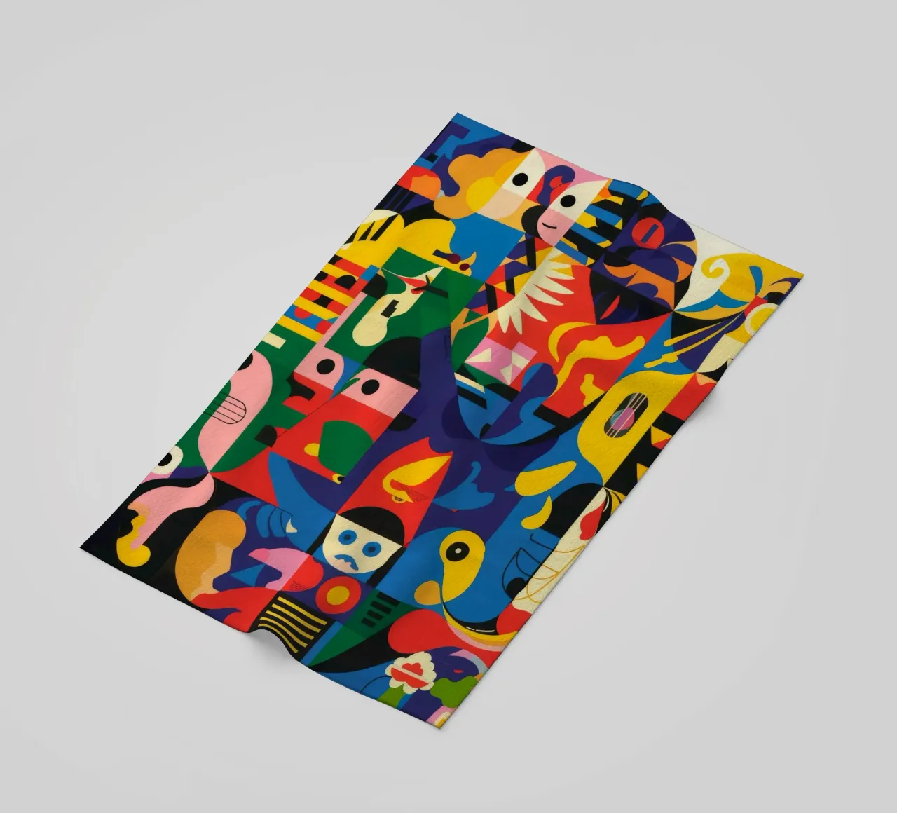 Vivid Patterns beach towel by Monarco Virtuoso