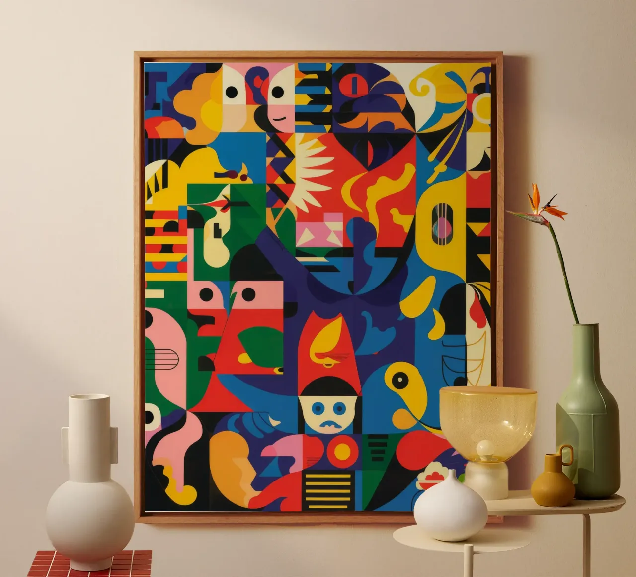 Vivid Patterns canvas by Monarco Virtuoso