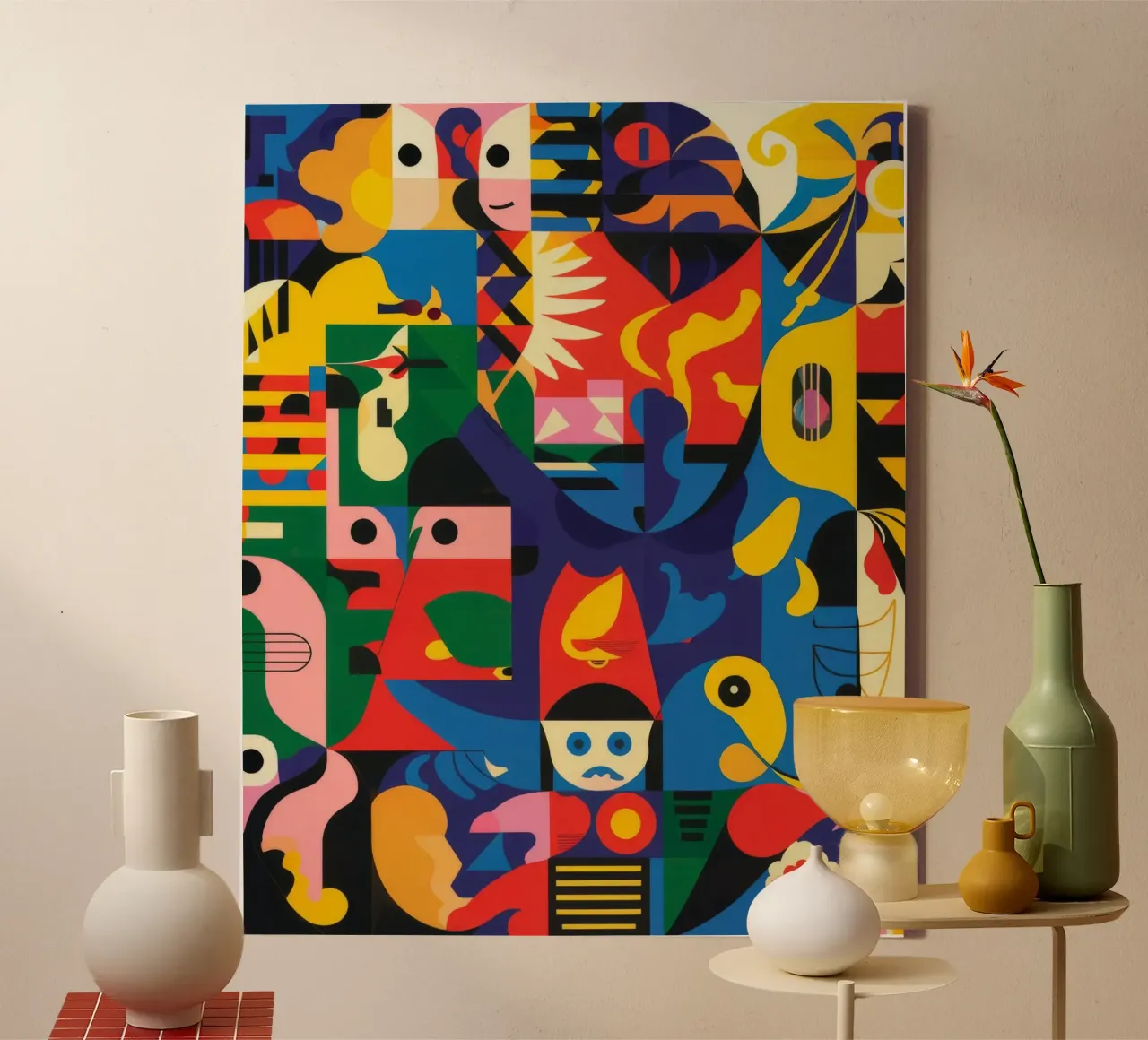 Vivid Patterns canvas by Monarco Virtuoso