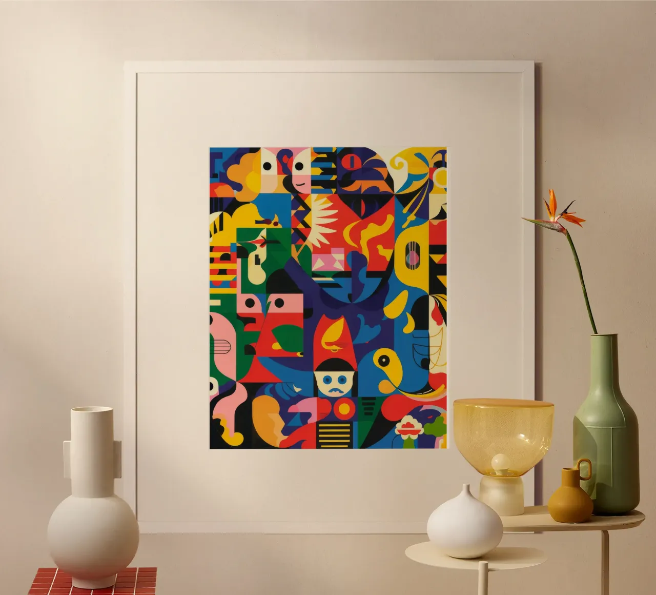 Vivid Patterns poster by Monarco Virtuoso