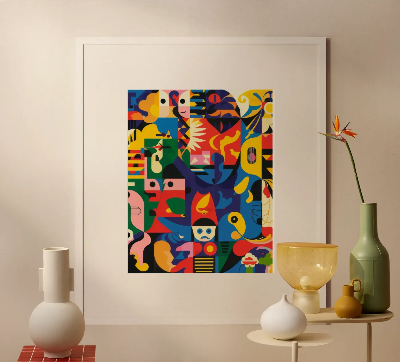 Vivid Patterns Poster von Monarco Virtuoso