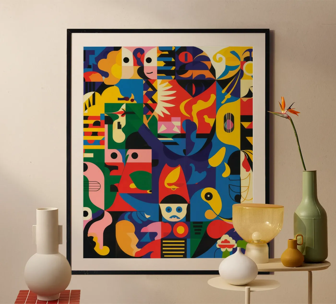 Vivid Patterns Poster von Monarco Virtuoso