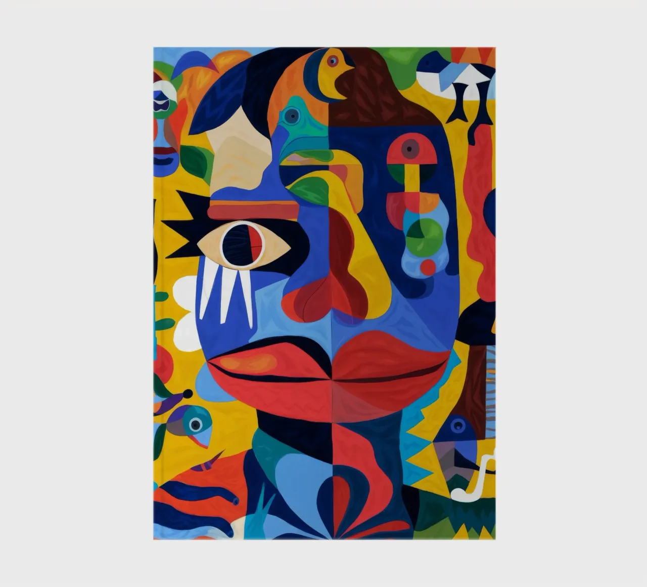Fragmented Faces notebook by Monarco Virtuoso