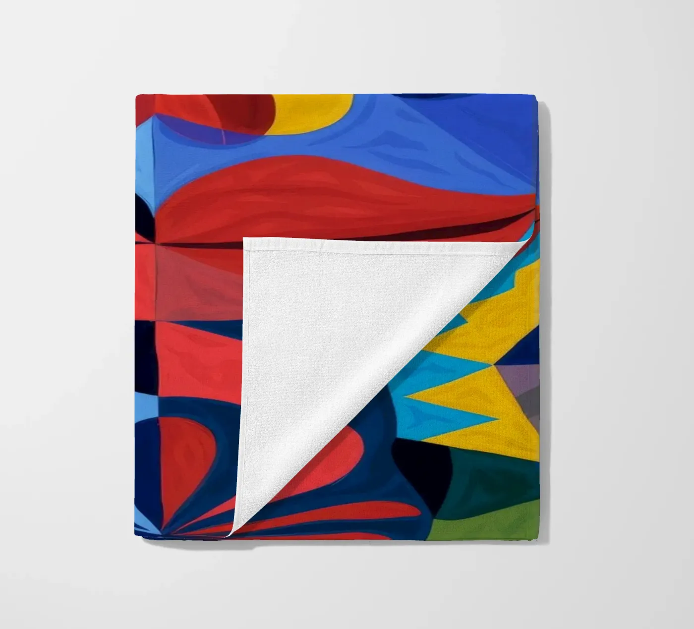 Volti frammentati telo mare da Monarco Virtuoso