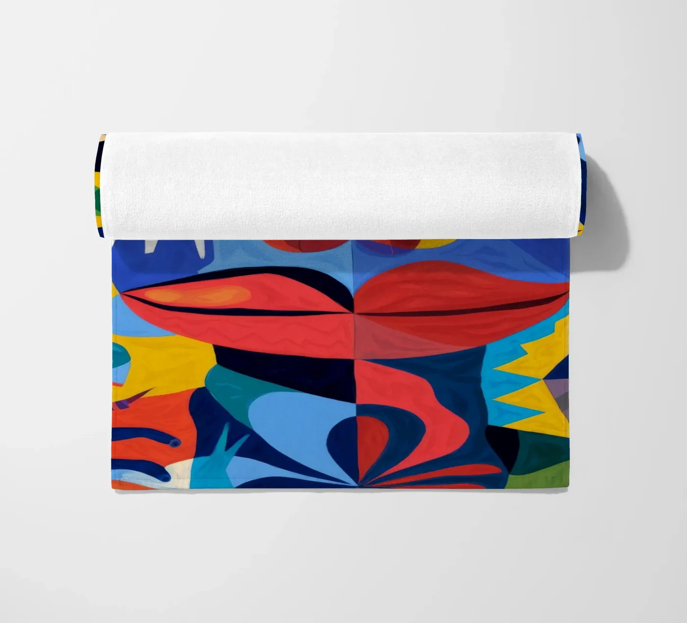 Volti frammentati telo mare da Monarco Virtuoso