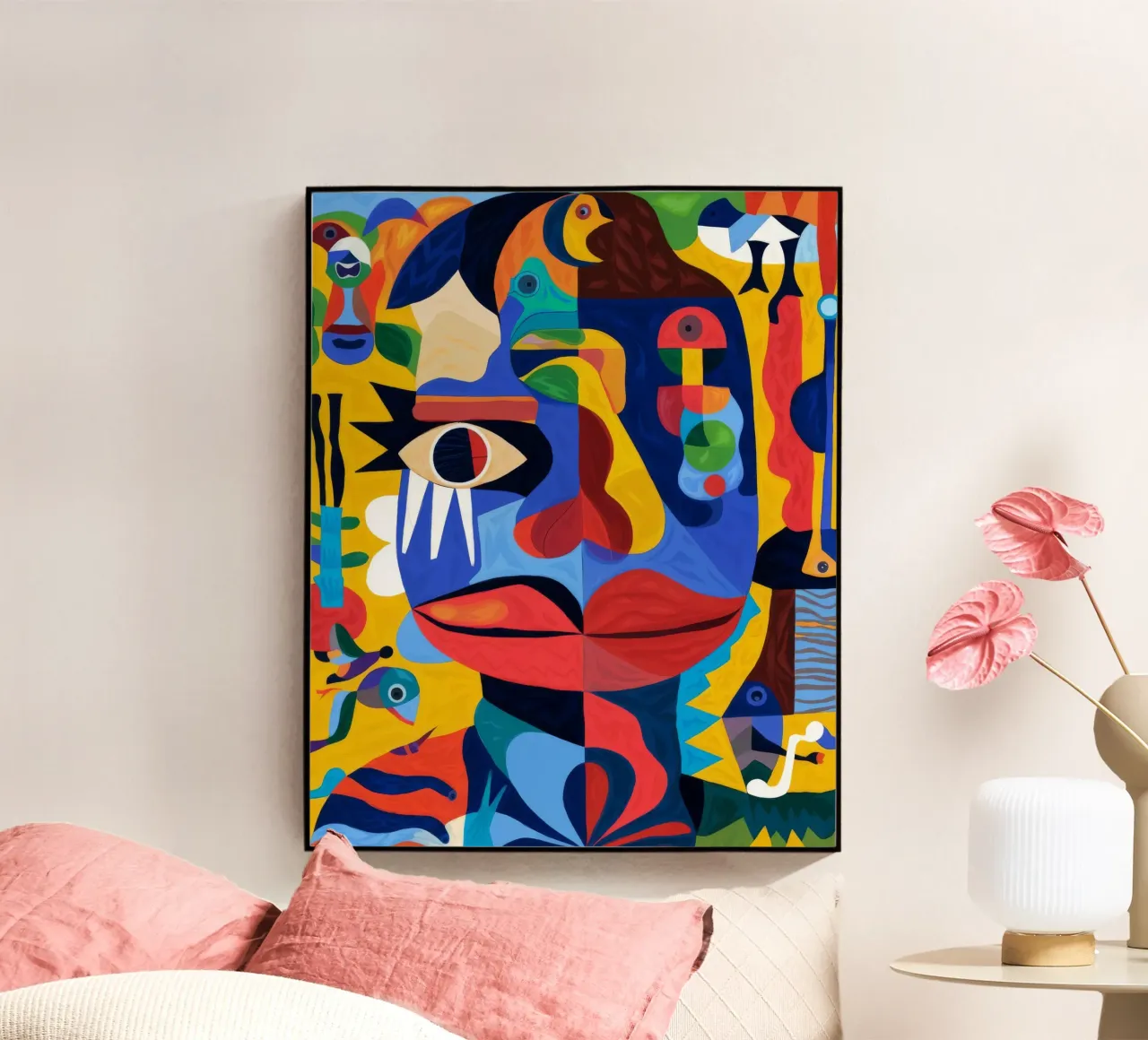 Fragmented Faces acrylic glass by Monarco Virtuoso