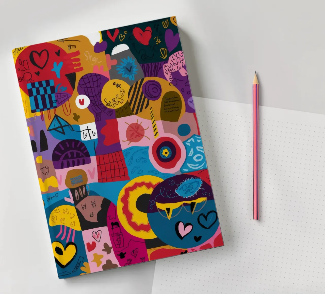 Sentiero del caos colorato diario da Monarco Virtuoso