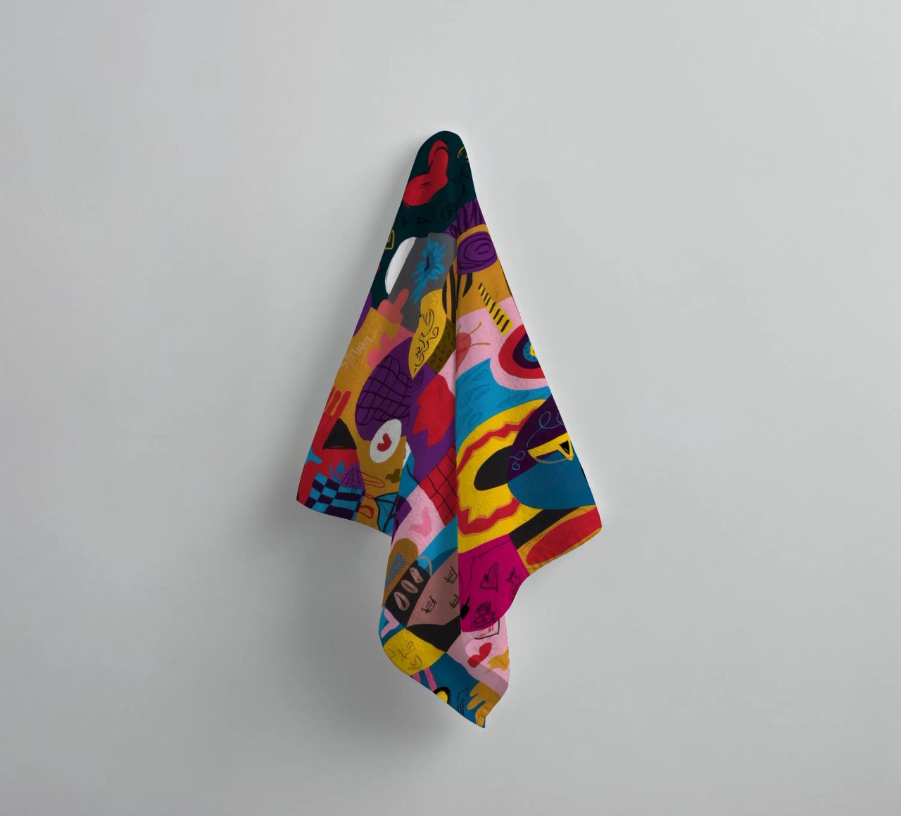 Chemin du chaos coloré serviette de bain de Monarco Virtuoso