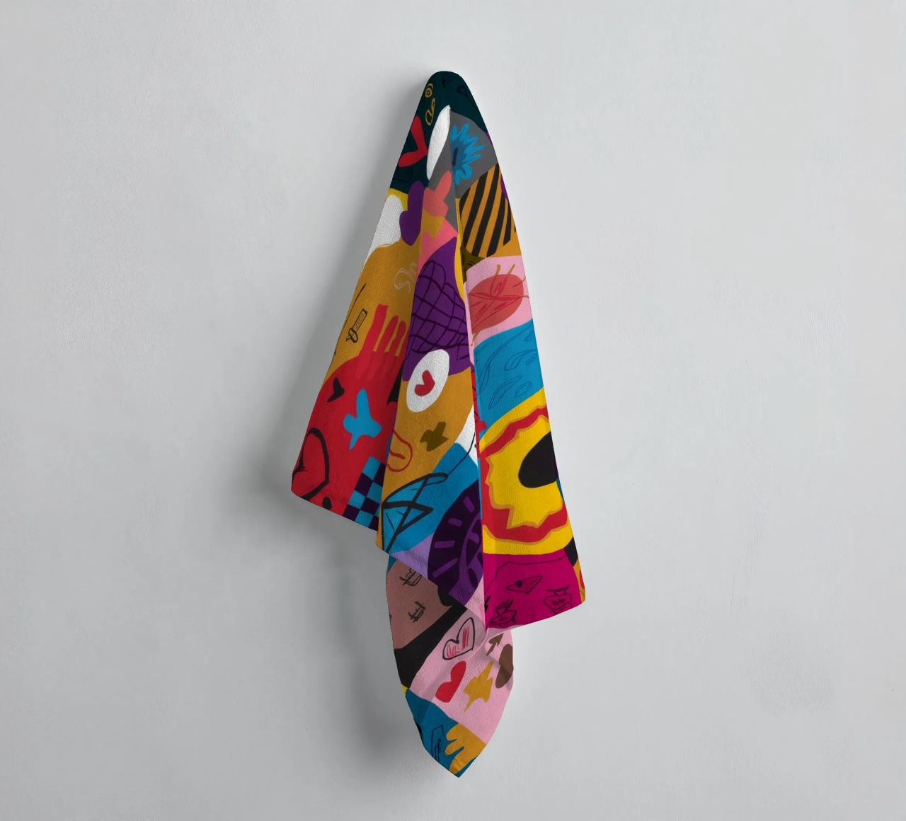 Chemin du chaos coloré serviette de bain de Monarco Virtuoso