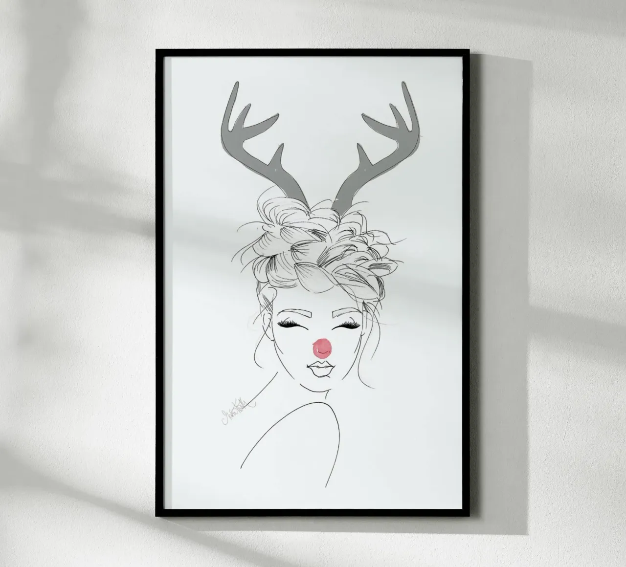 Rudi poster con telaio in alluminio da KRUTH DESIGN