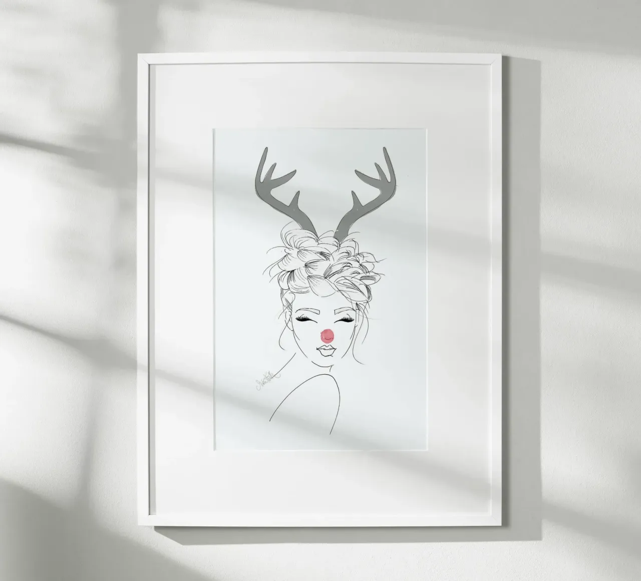 Rudi poster con telaio in alluminio da KRUTH DESIGN