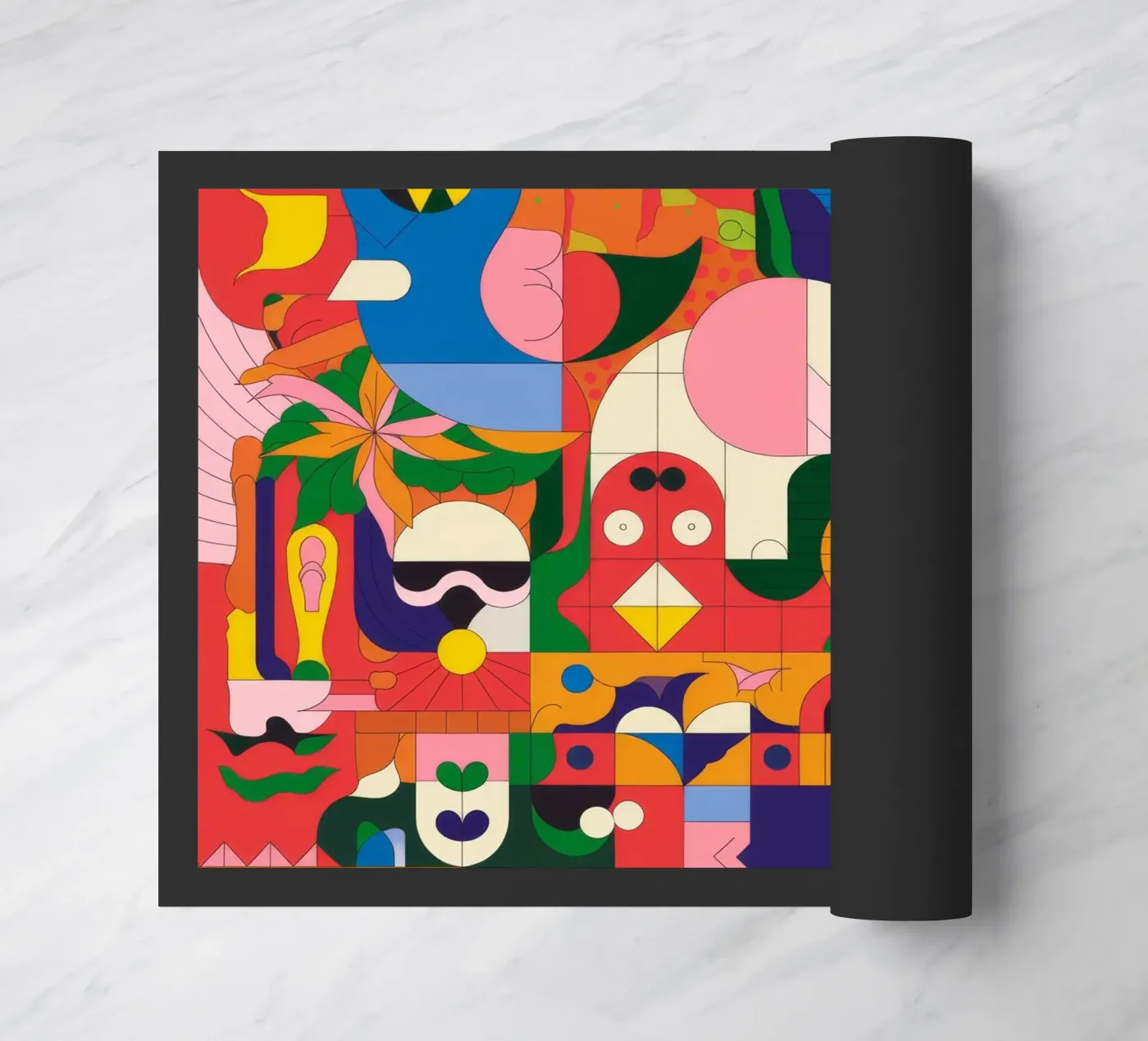 Geometric Harmony doormat by Monarco Virtuoso