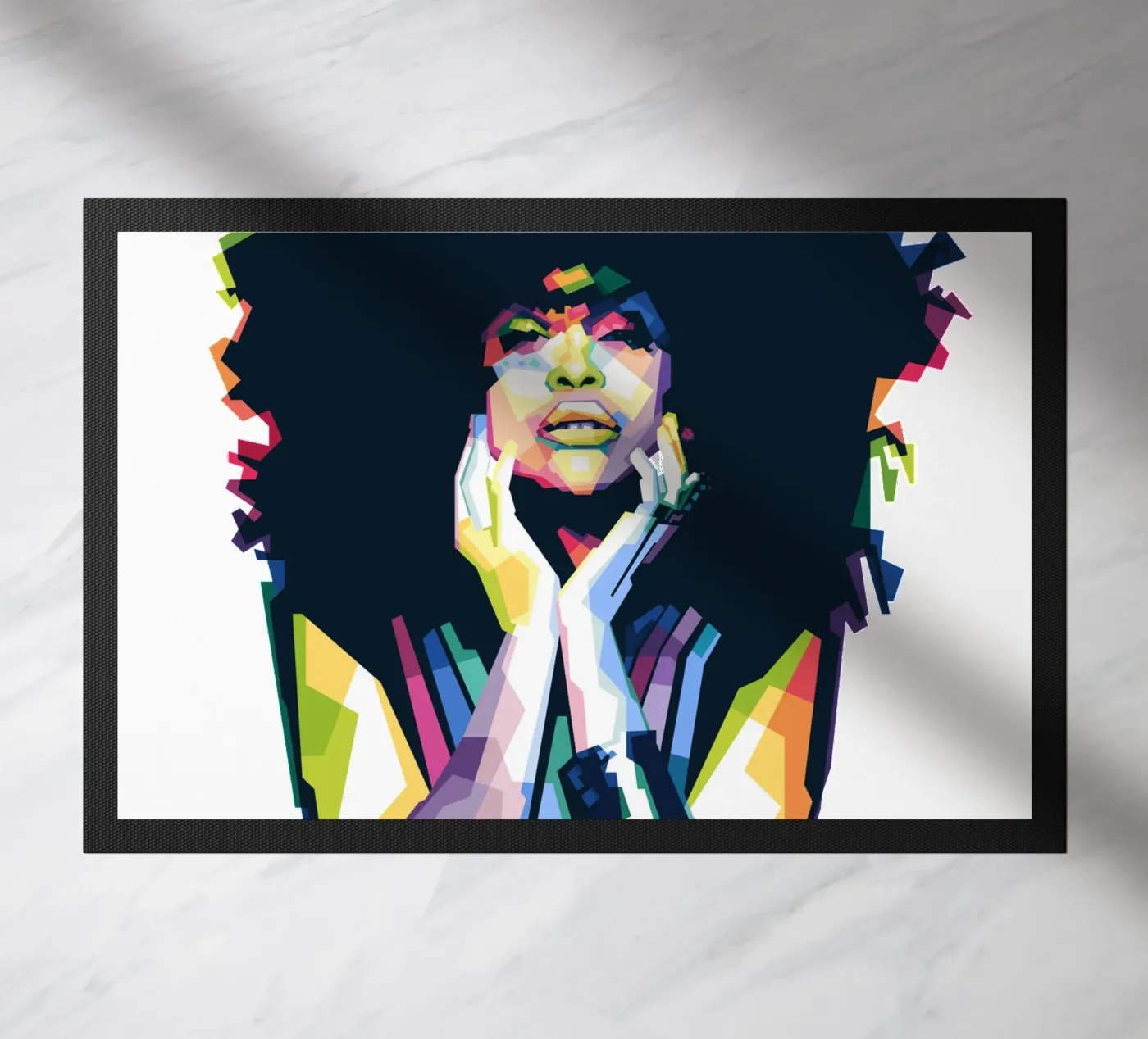 BADU doormat by Alkahfsmart