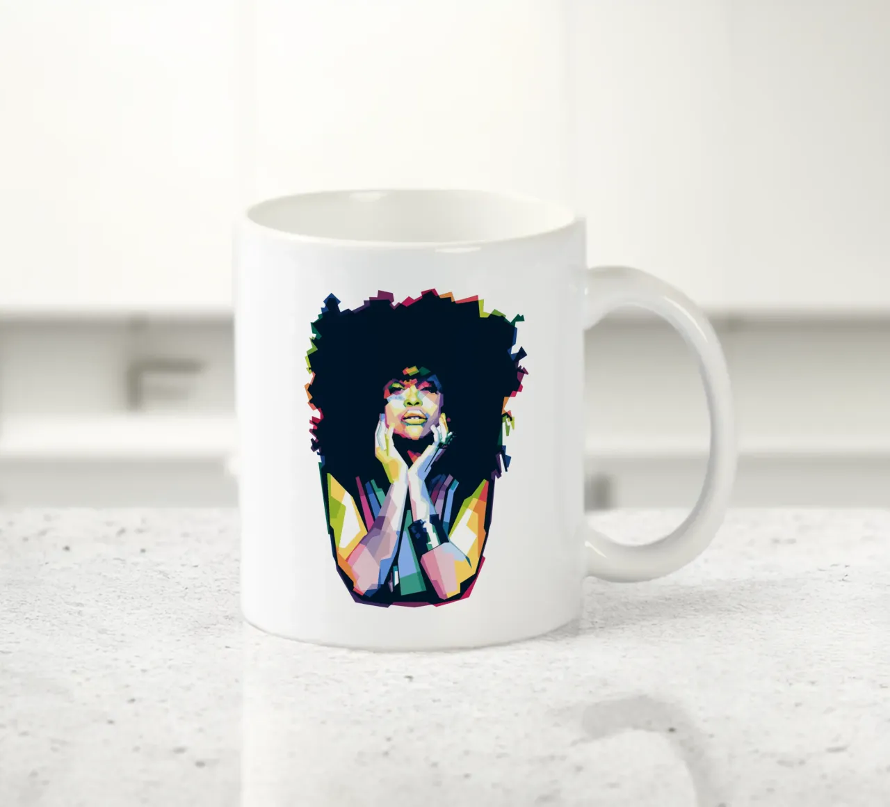 BADU tazza in ceramica da Alkahfsmart