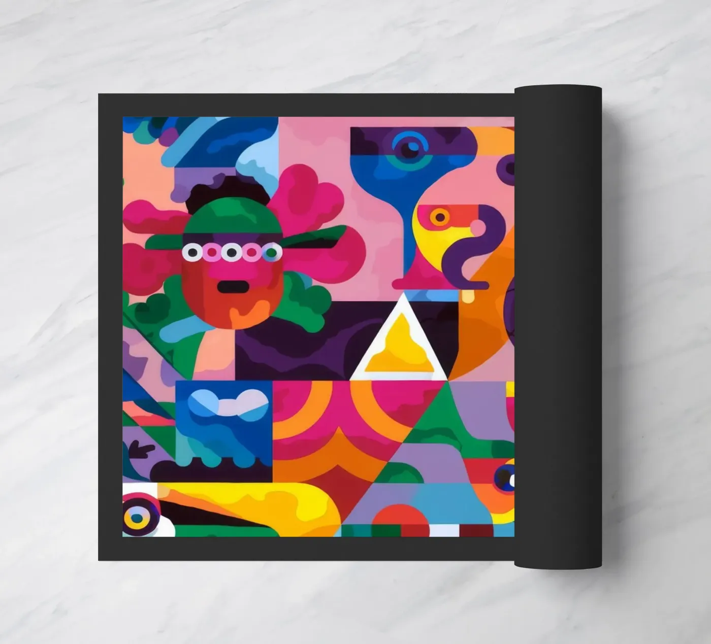 Levendige puzzel deurmat van Monarco Virtuoso