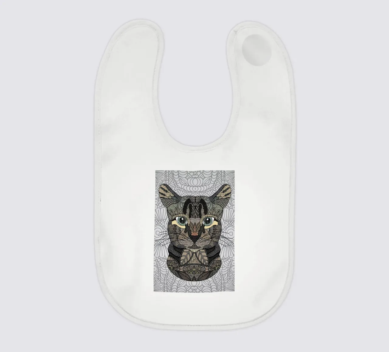 Tabby Cat bavaglino da Angelika Parker