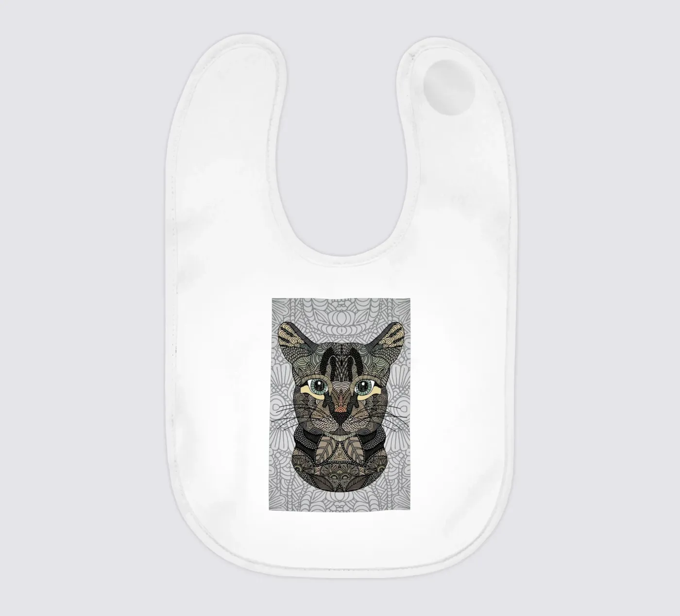 Tabby Cat bavaglino da Angelika Parker