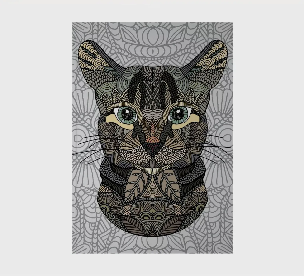 Tabby Cat notebook by Angelika Parker