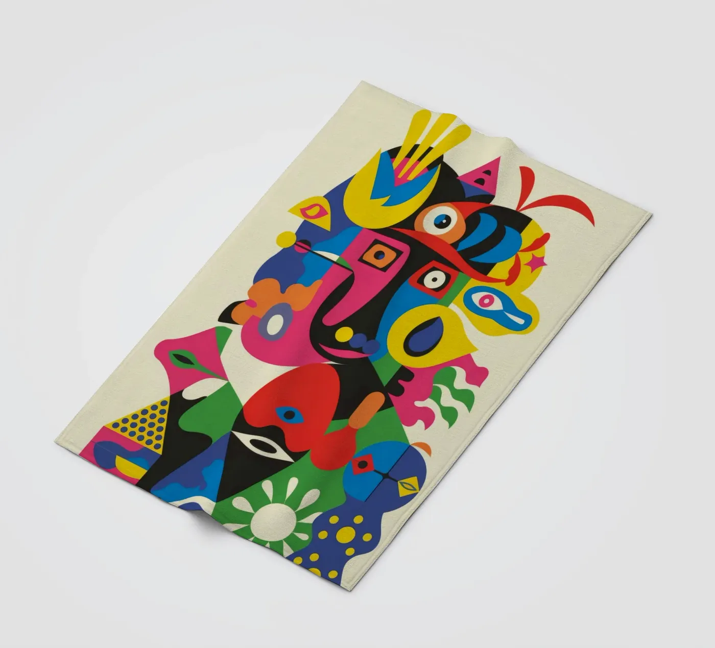 Eclectic Forms coperta in pile da Monarco Virtuoso